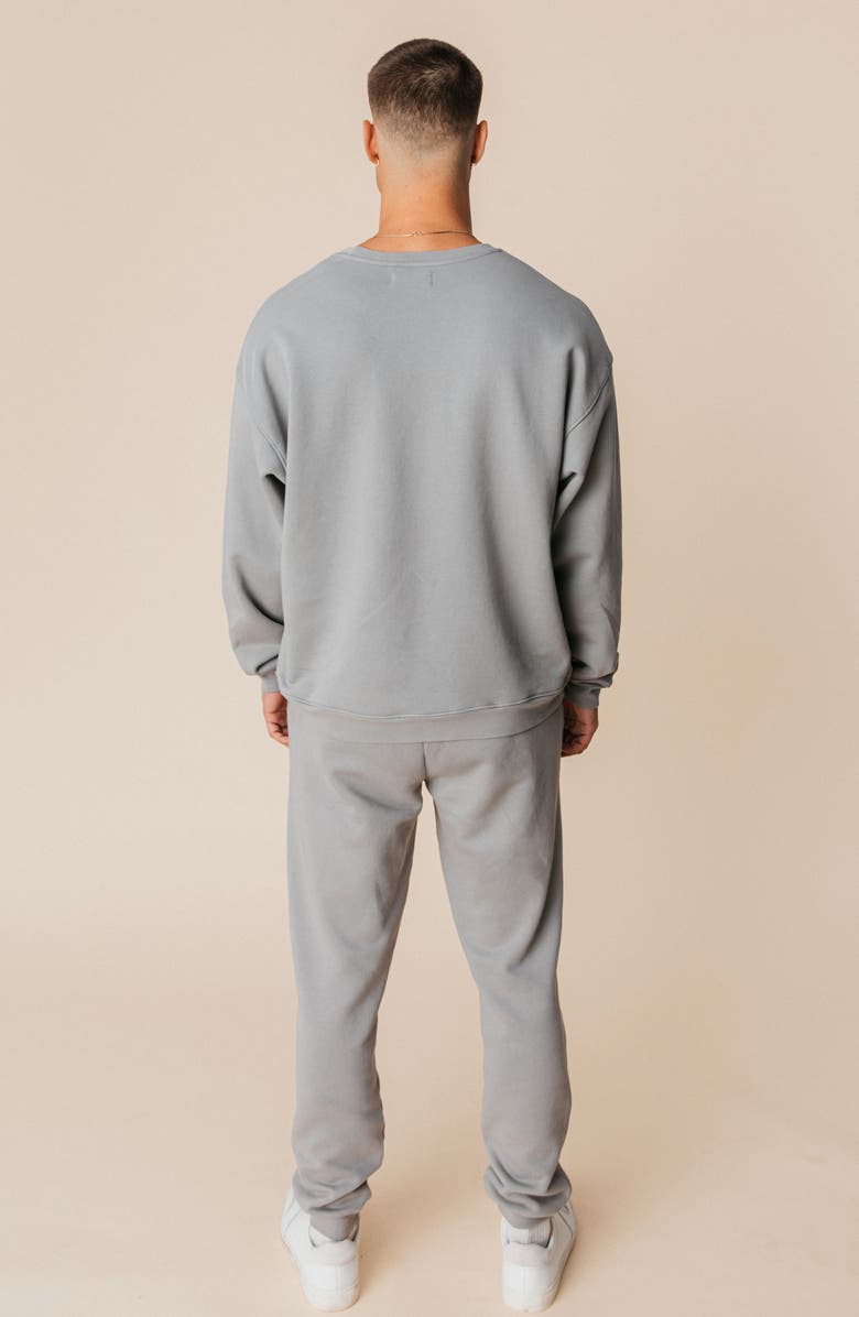 Ocio Men's Organic Cotton Teddy Everywhere Jogger, Alternate, color, Ash