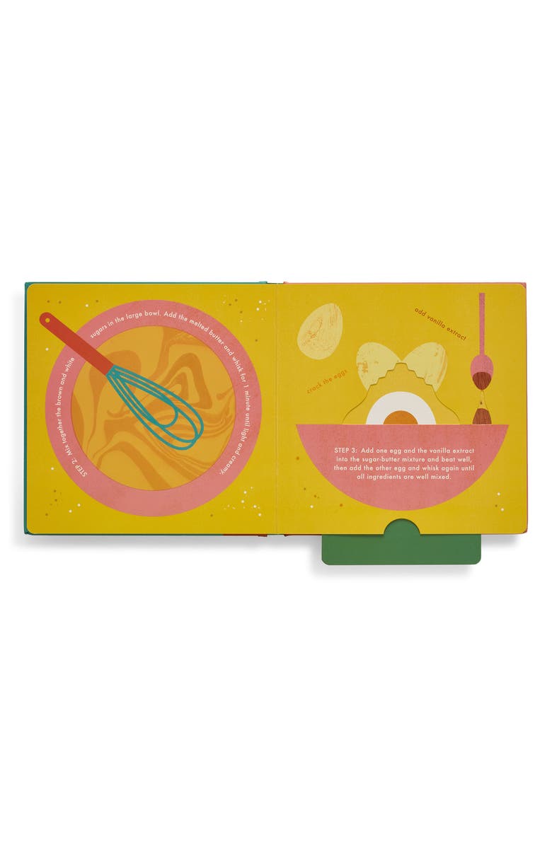 Phaidon Press 'Cookies!: An Interactive Recipe Book' Board Book, Alternate, color, Aqua Multi
