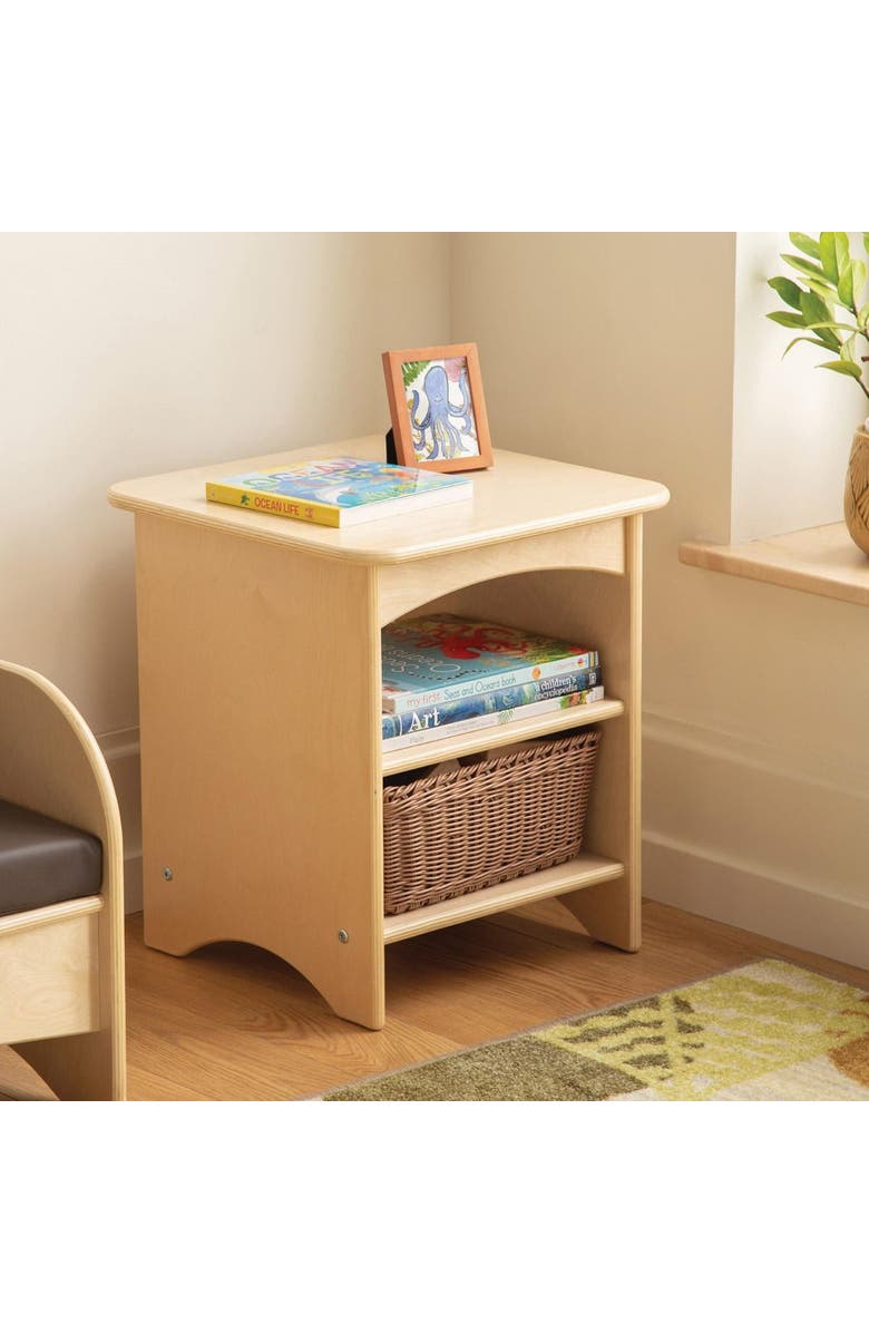 Kaplan Early Learning Company Carolina End Table, Alternate, color, Beige