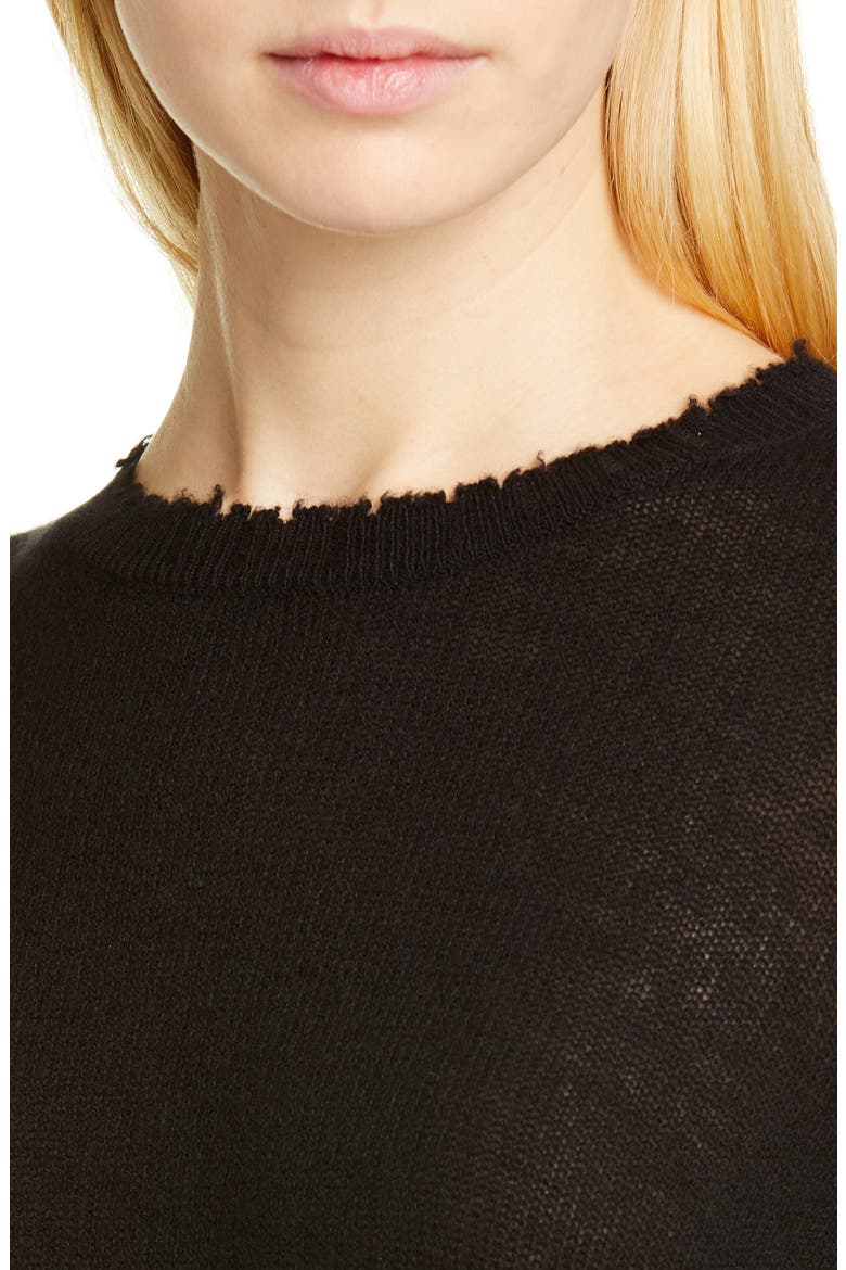 Cashmere Sweater, Alternate, color, BLACK