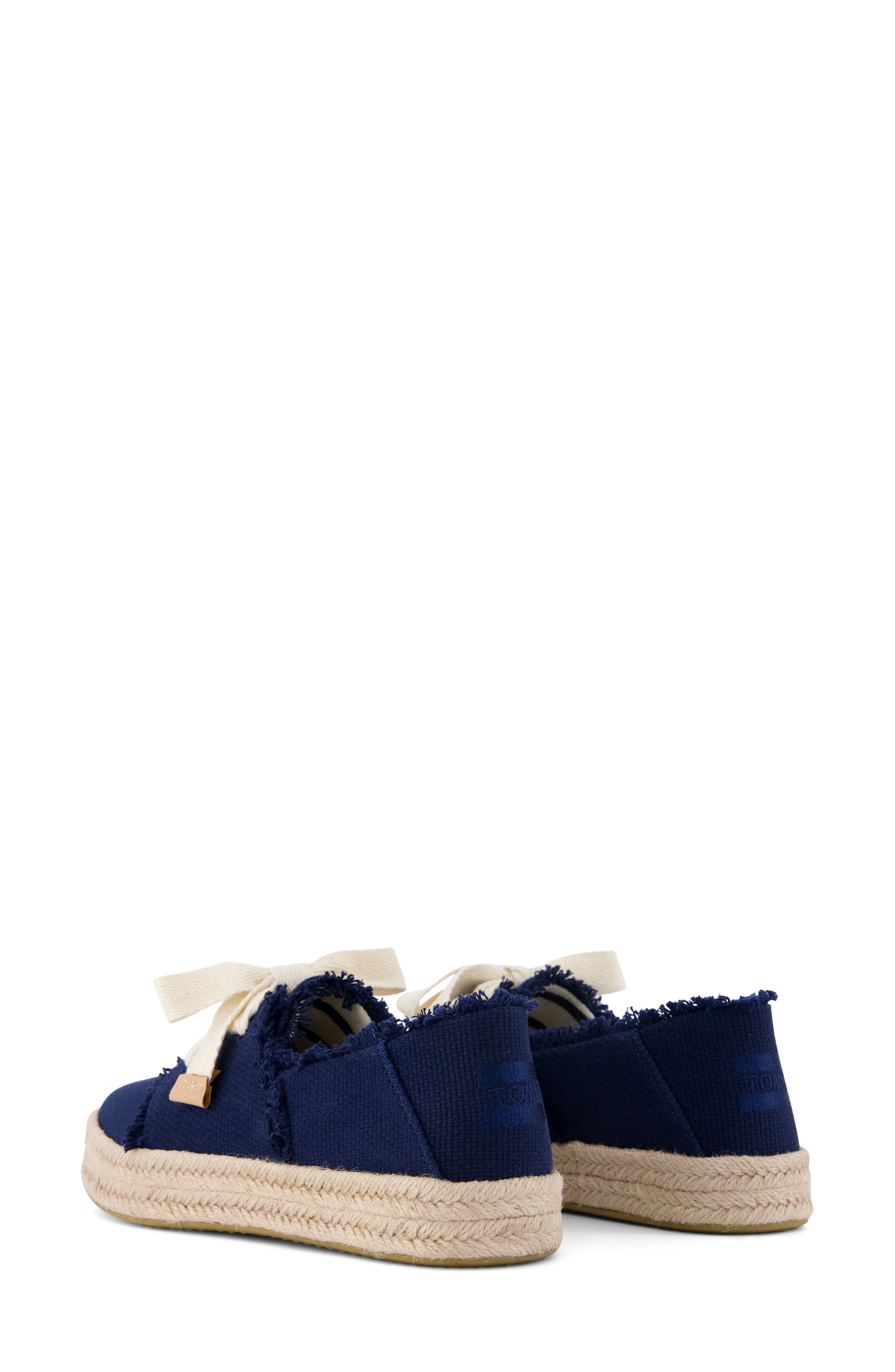 Carolina Lace-Up Espadrille, Alternate, color, NAVY