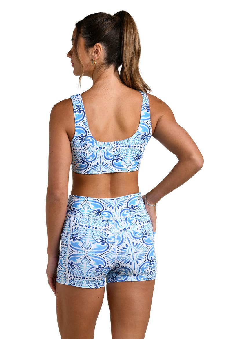 Blue Tile Sports Bra, Alternate, color, PACIFIC BLUE