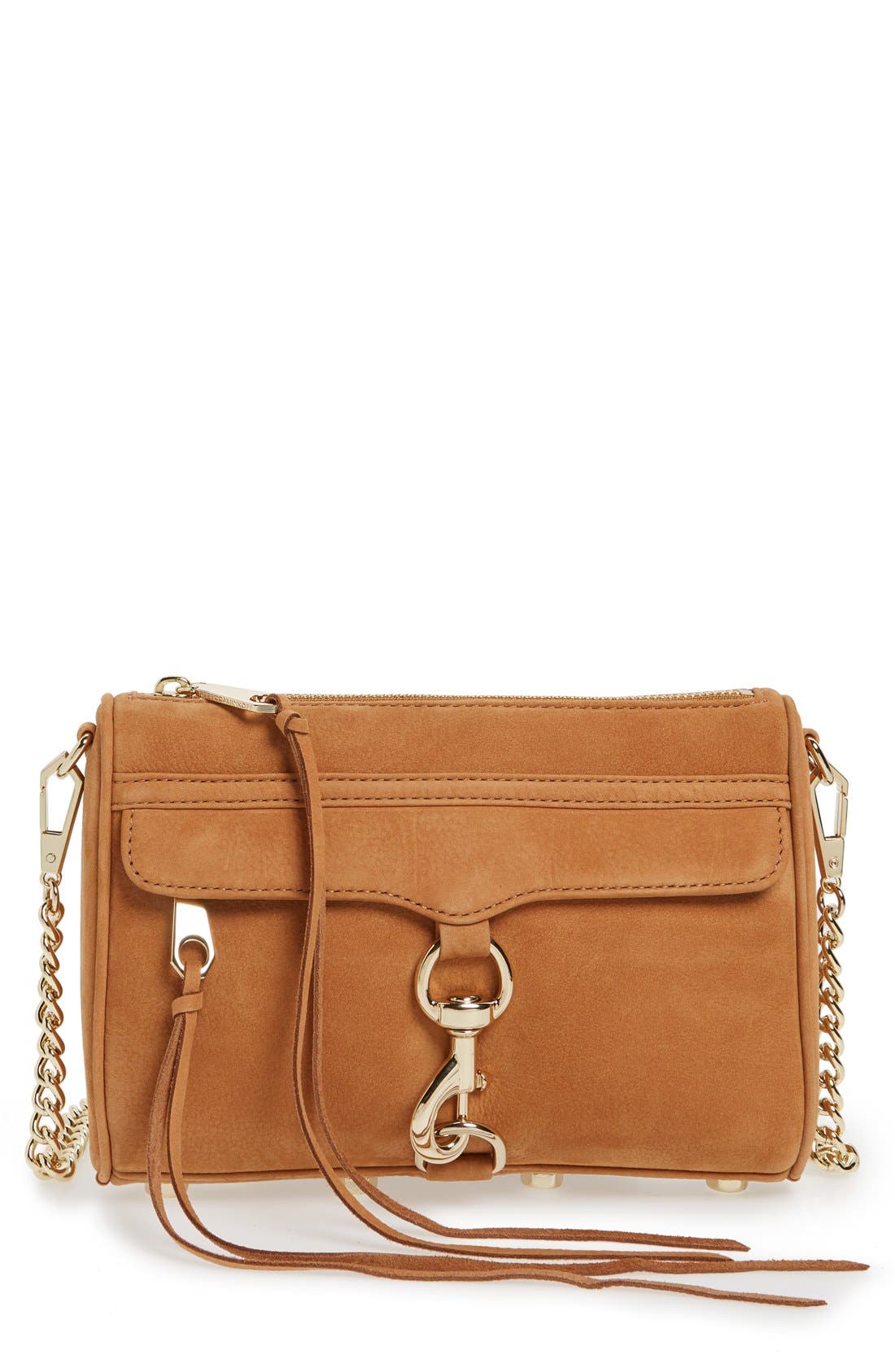 Rebecca Minkoff Mini MAC Convertible Crossbody Bag, Main, color, 