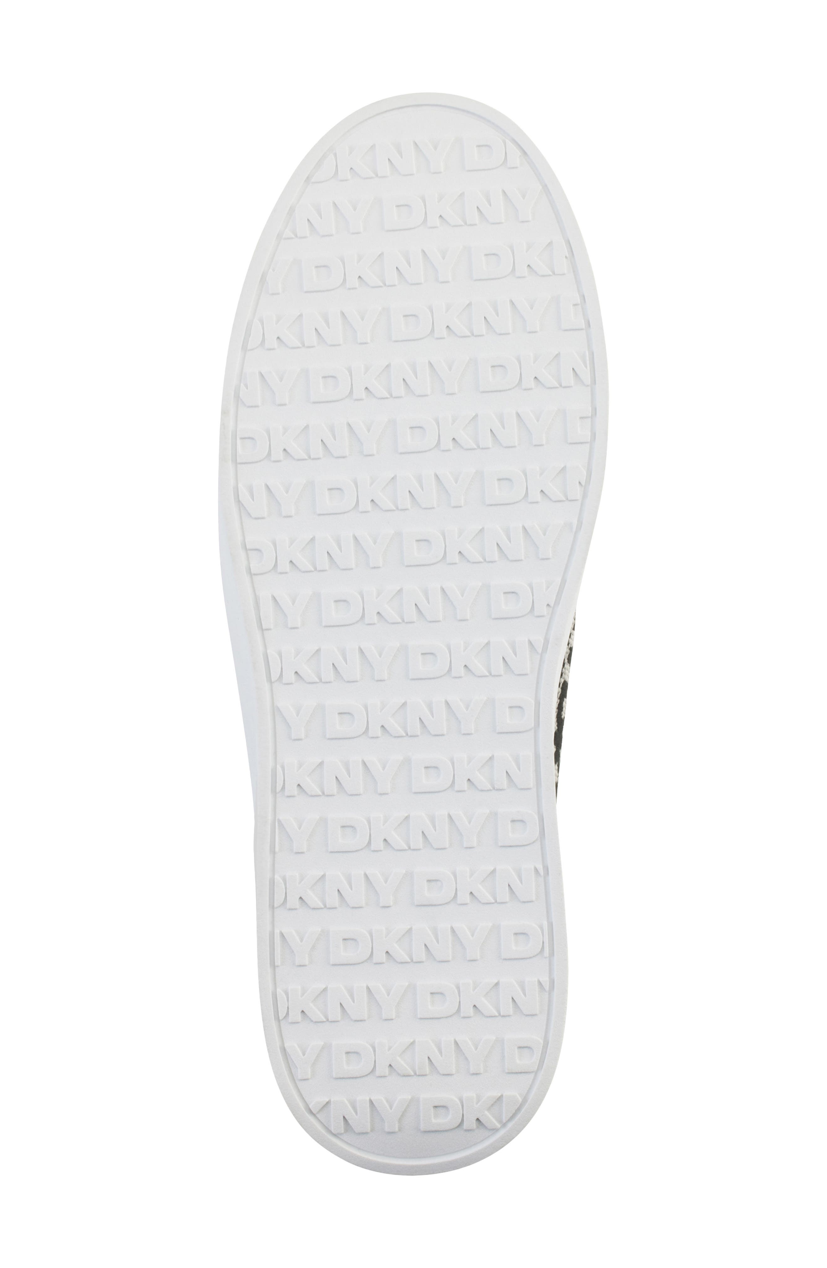 DKNY Mar Sneaker, Alternate, color, White/ Black