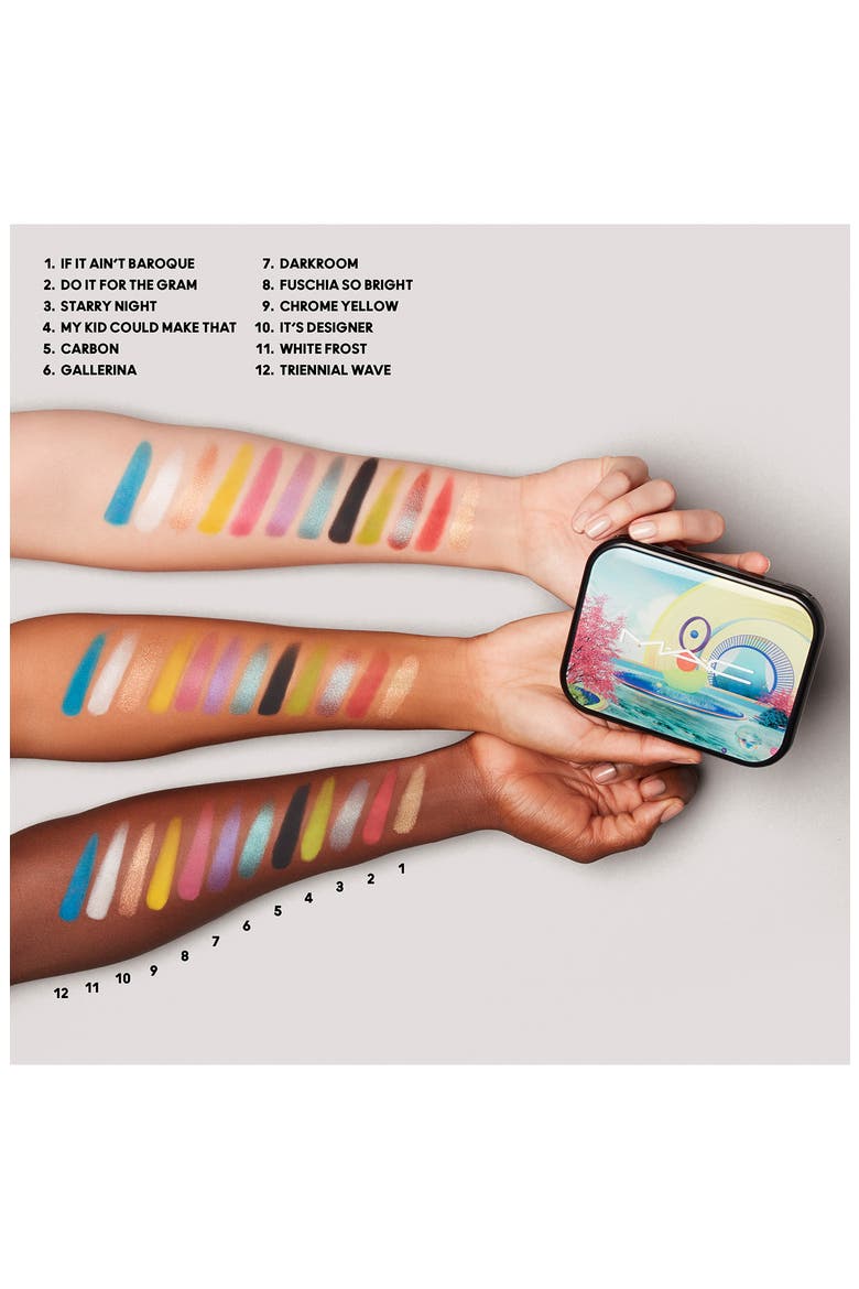 Connect in Color 12-Pan Eyeshadow Palette, Alternate, color, HI FI COLOUR