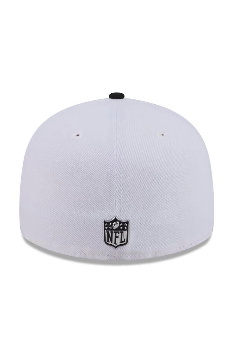 New Era Men's New Era  White/Black Chicago Bears 2026 NFL Draft Pre-Curved 59FIFTY Fitted Hat, Alternate, color, White