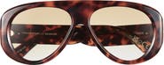 Le Specs Dream Boat 57mm Gradient Aviator Sunglasses