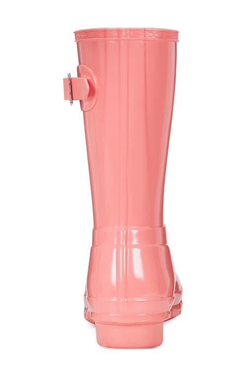 HUNTER HUNTER ORIGINAL TOUR SHORT GLOSS PACKABLE RAIN BOOT 