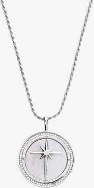 Rizen Jewelry True Direction Compass Necklace