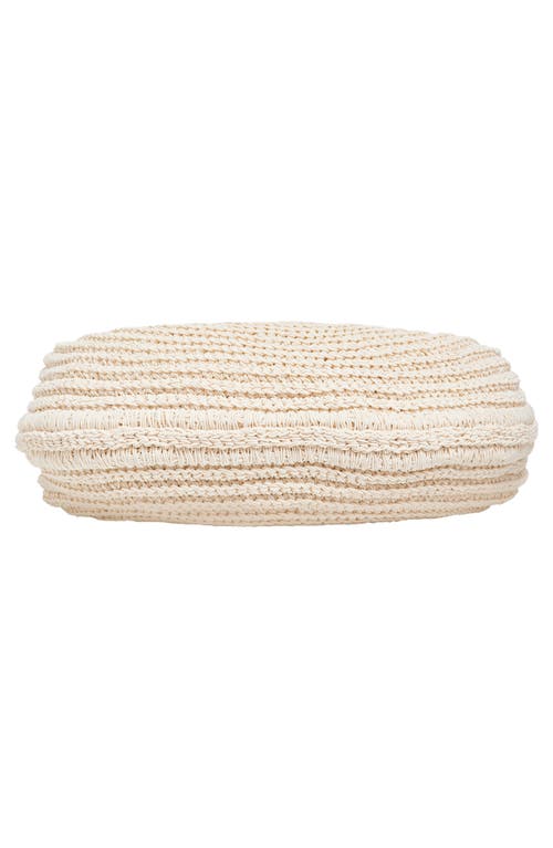 Chloé Small Bracelet Crochet Hobo Bag In White