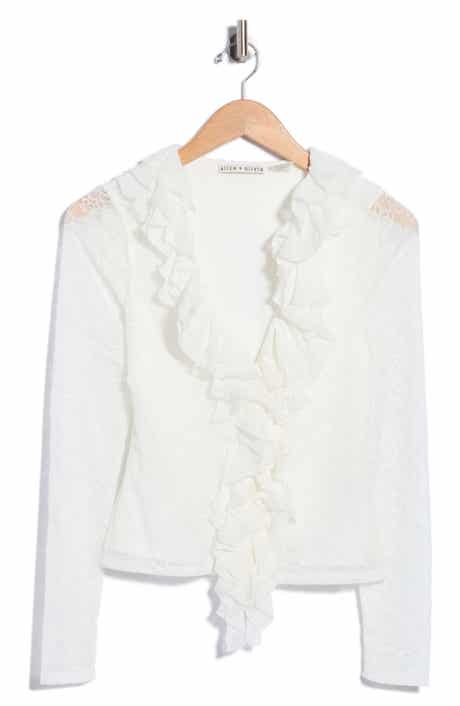 Yara Ruffle Lace Top