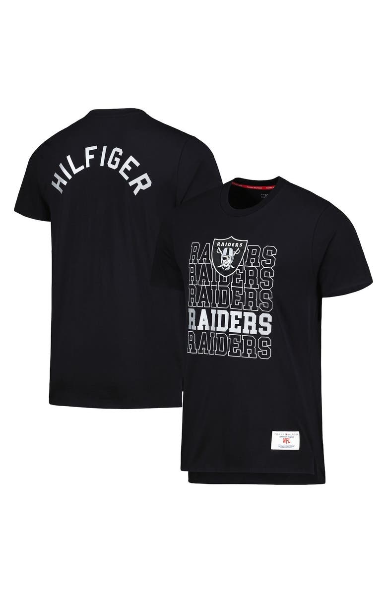 Tommy Hilfiger Men's Tommy Hilfiger Black Las Vegas Raiders Liam T-Shirt, Main, color, Black