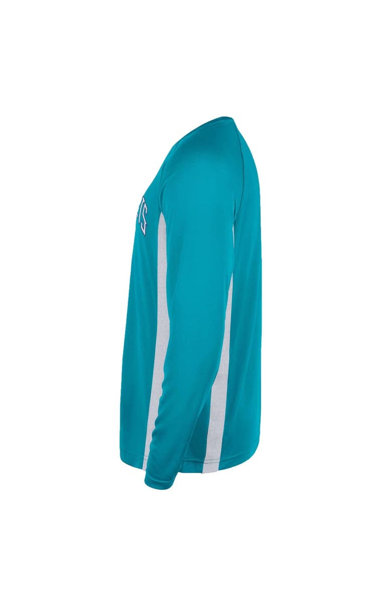 Jordan Brand Men's Jordan Brand Teal Charlotte Hornets 2025/26 Authentic Pre-Game Legend Dri-FIT Long Sleeve Shooting Shirt, Alternate, color, Teal