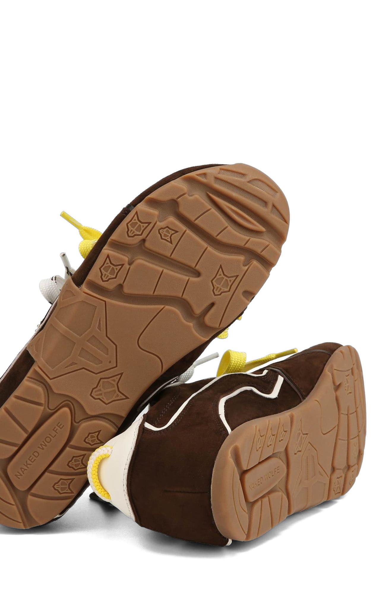Adored Mesh Sneaker, Alternate, color, Brown Suede