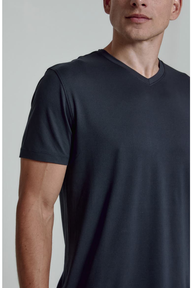 Core V-Neck T-Shirt, Alternate, color, NAVY