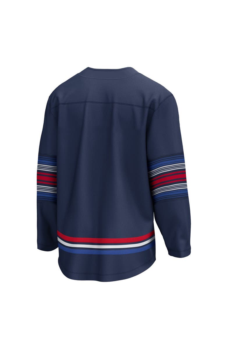 FANATICS Men's Fanatics Branded Navy New York Rangers Alternate Premier Breakaway Jersey, Alternate, color, Navy