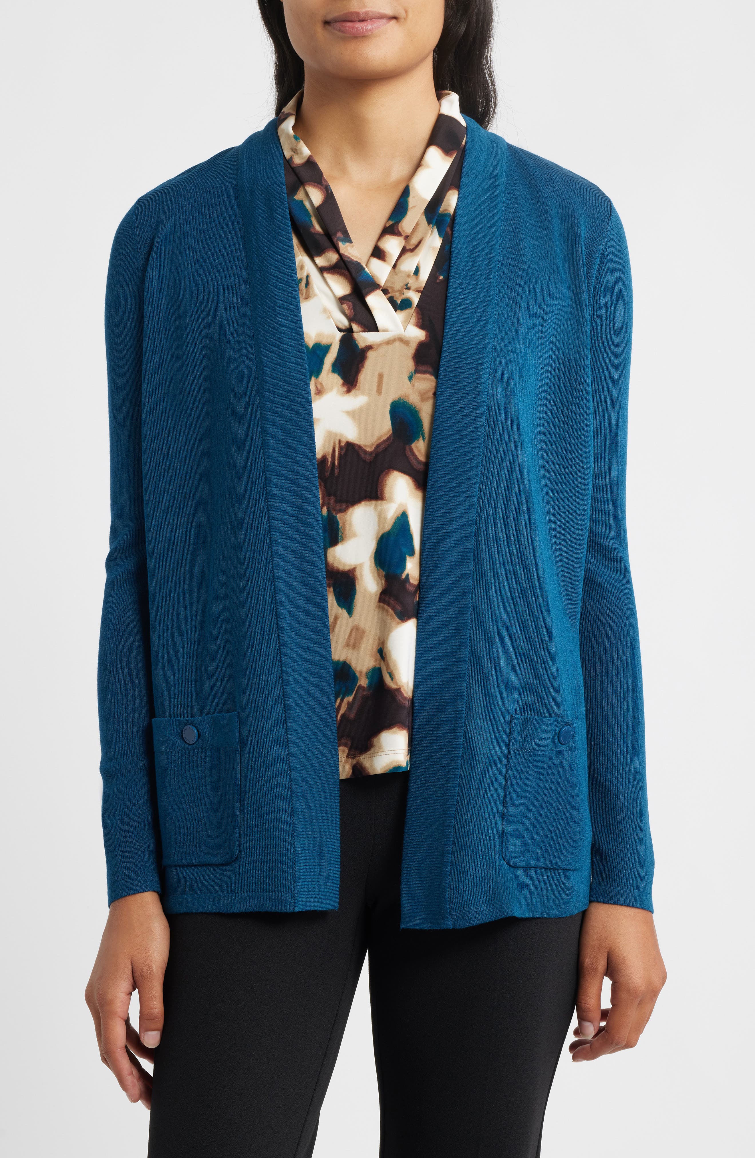 Anne Klein Women's Cable Cardigan W Jewel Buttons, Sangria/Sangria, S Anne Klein Women\u0027s Cable Cardigan W Jewel Buttons Sweater