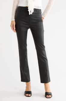Casey High Waist Leather Slim Pants
