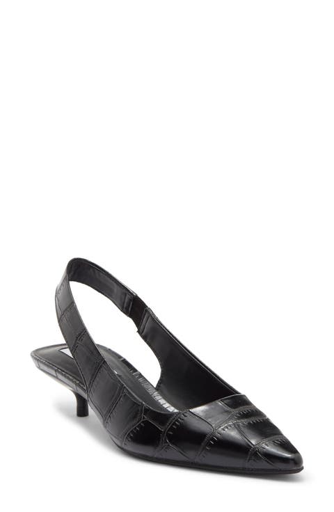 Leilany Pointed Toe Slingback Pump