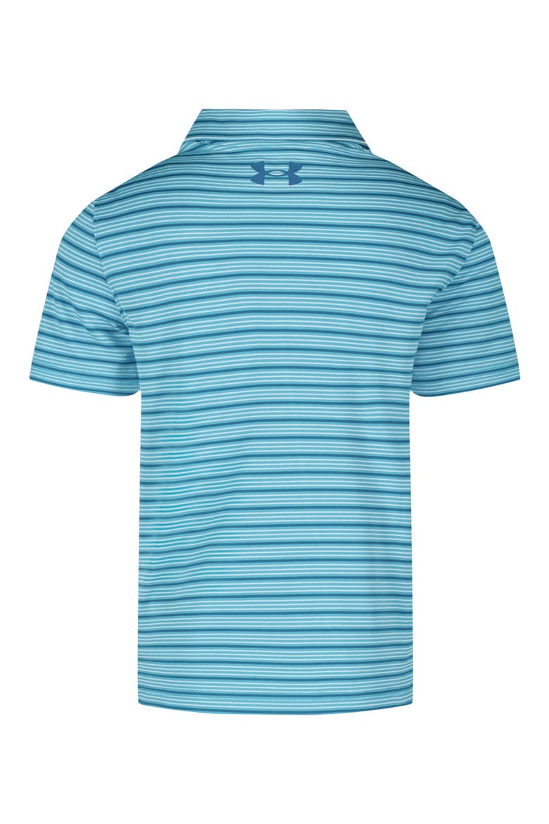 Kids' Matchplay Stripe Polo, Alternate, color, FRESCO BLUE