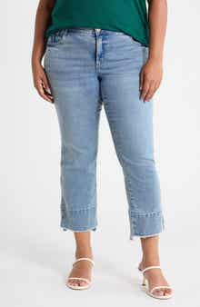 Kick Flare Step Hem Jeans