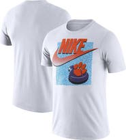 Nike Men's Nike White Clemson Tigers Swoosh Spring Break T-Shirt