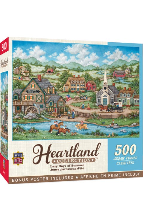 Lazy Days of Summer 500 Piece Puzzle