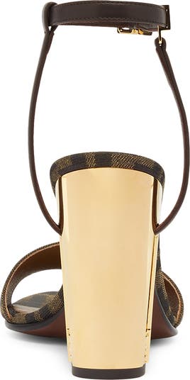 Fendi Delfina Ankle Strap Sandal (Women) | Nordstrom