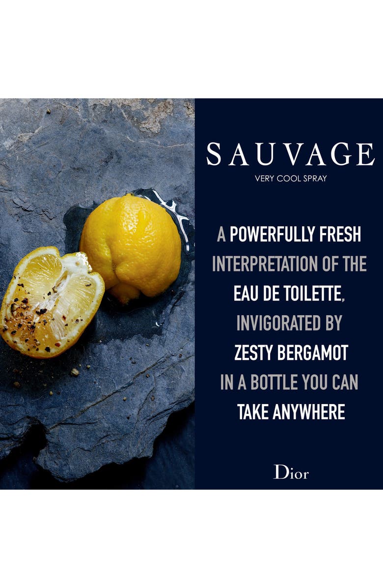 DIOR Sauvage Very Cool Spray Fresh Eau de Toilette, Alternate, color, 