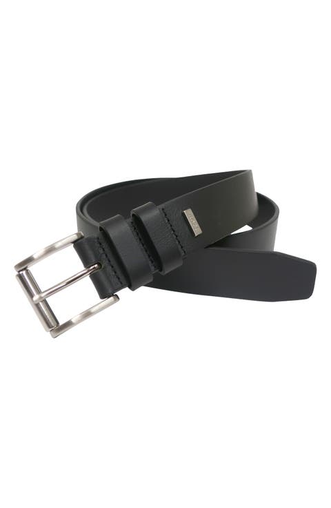 Cens Double Keeper Leather Belt