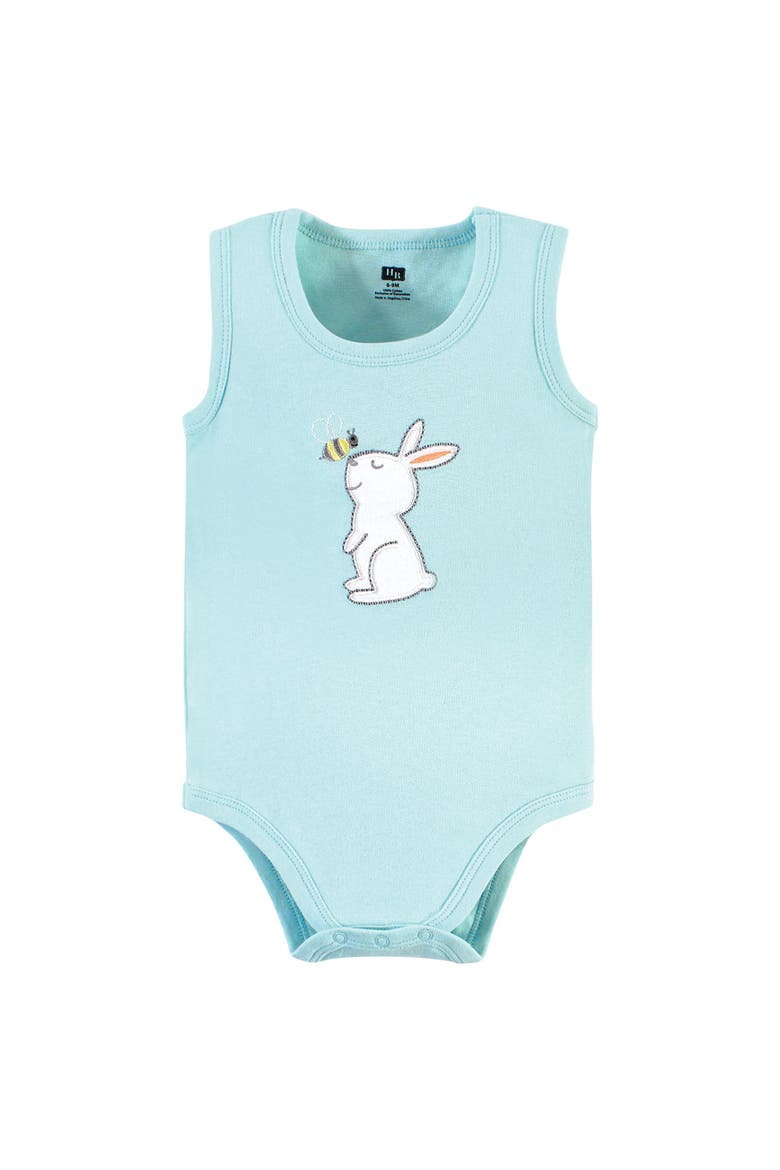 Five-Piece Sleeveless Infant Essentials, Alternate, color, Bunny And Bee