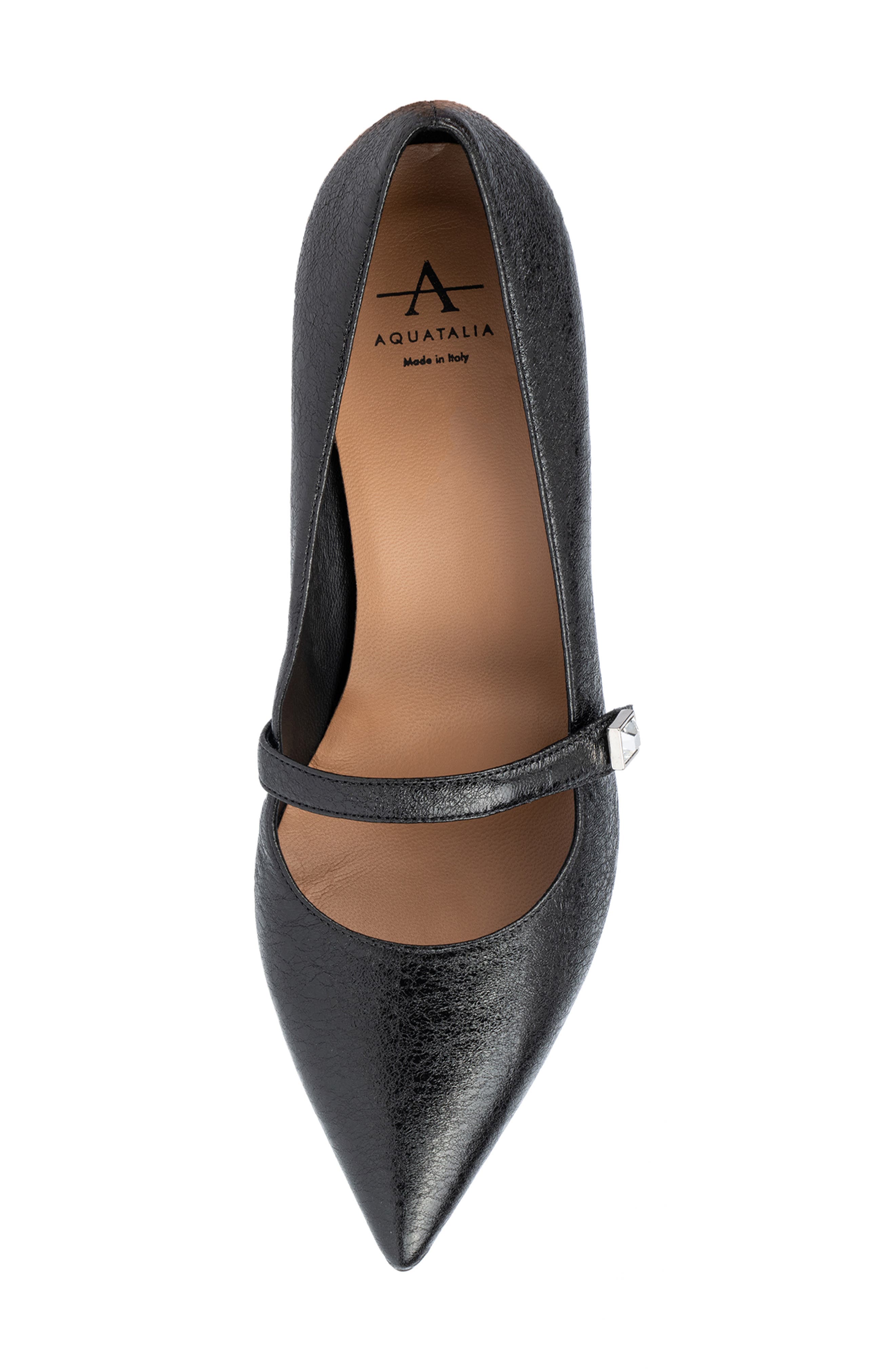 Aquatalia Marisol Pointed Toe Mary Jane Pump, Alternate, color, 