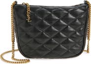 Saint Laurent Quilted Hobo Bag