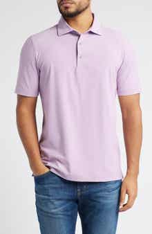 Scott Barber Micro Stripe Performance Polo