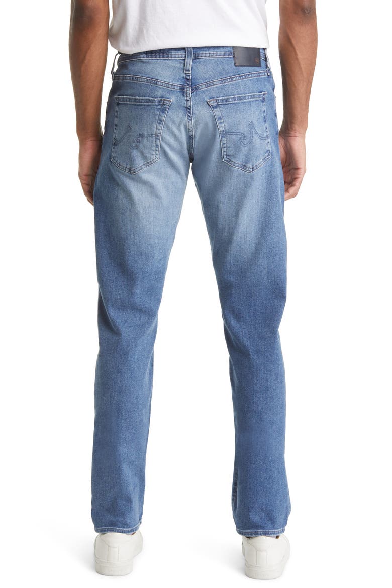 Everett Slim Straight Leg Jeans, Alternate, color, ZIPLINE