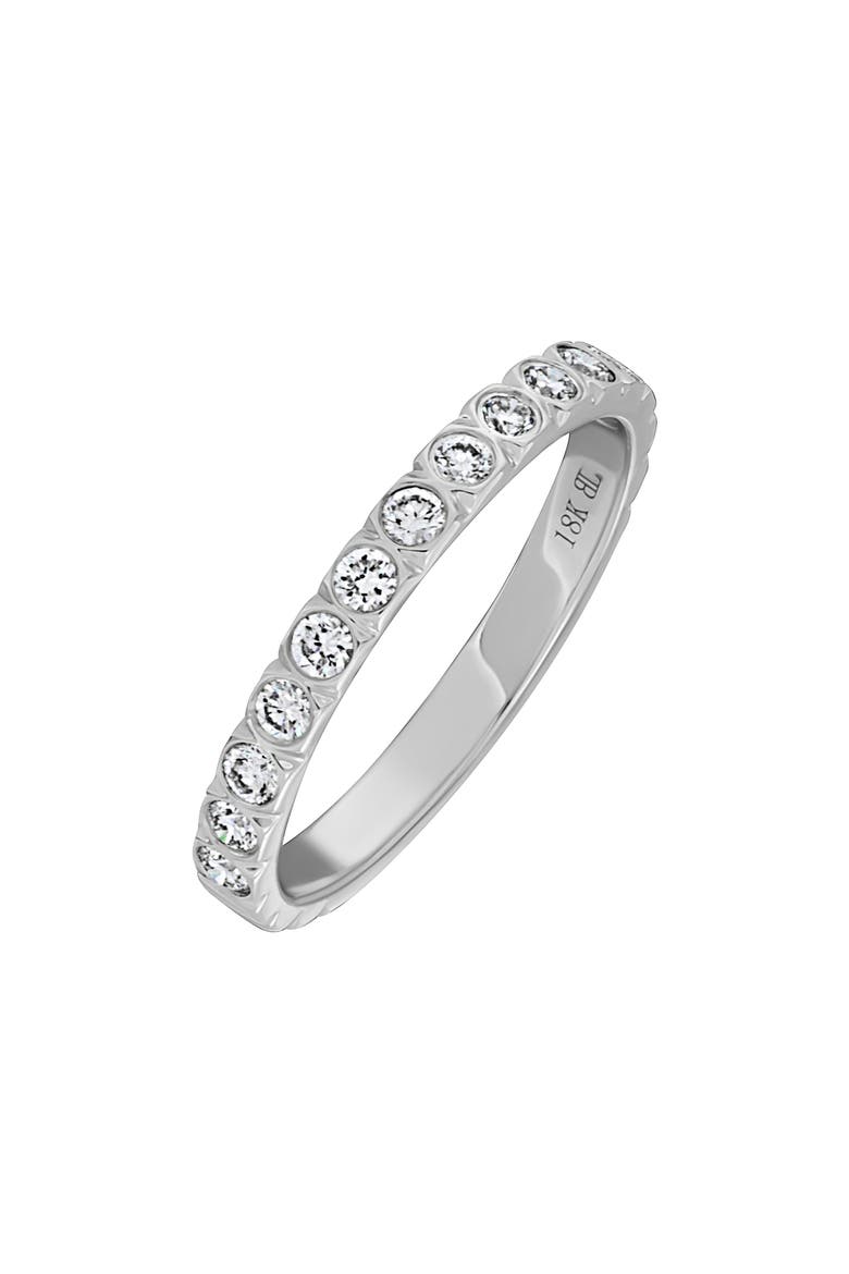 Diamond Stacking Ring (Nordstrom Exclusive), Main, color, 18K WHITE GOLD