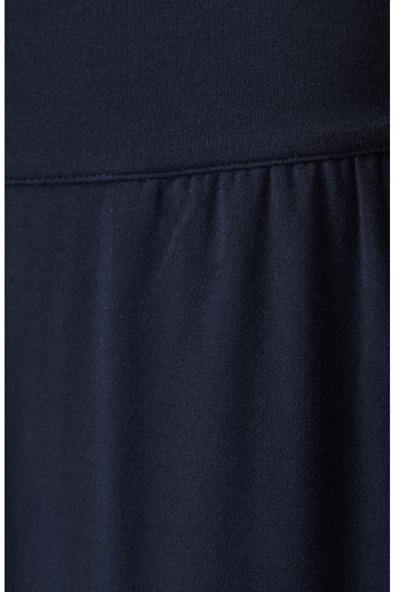 High Waist Wide Leg Stretch Modal Pants, Alternate, color, NAVY BLUE