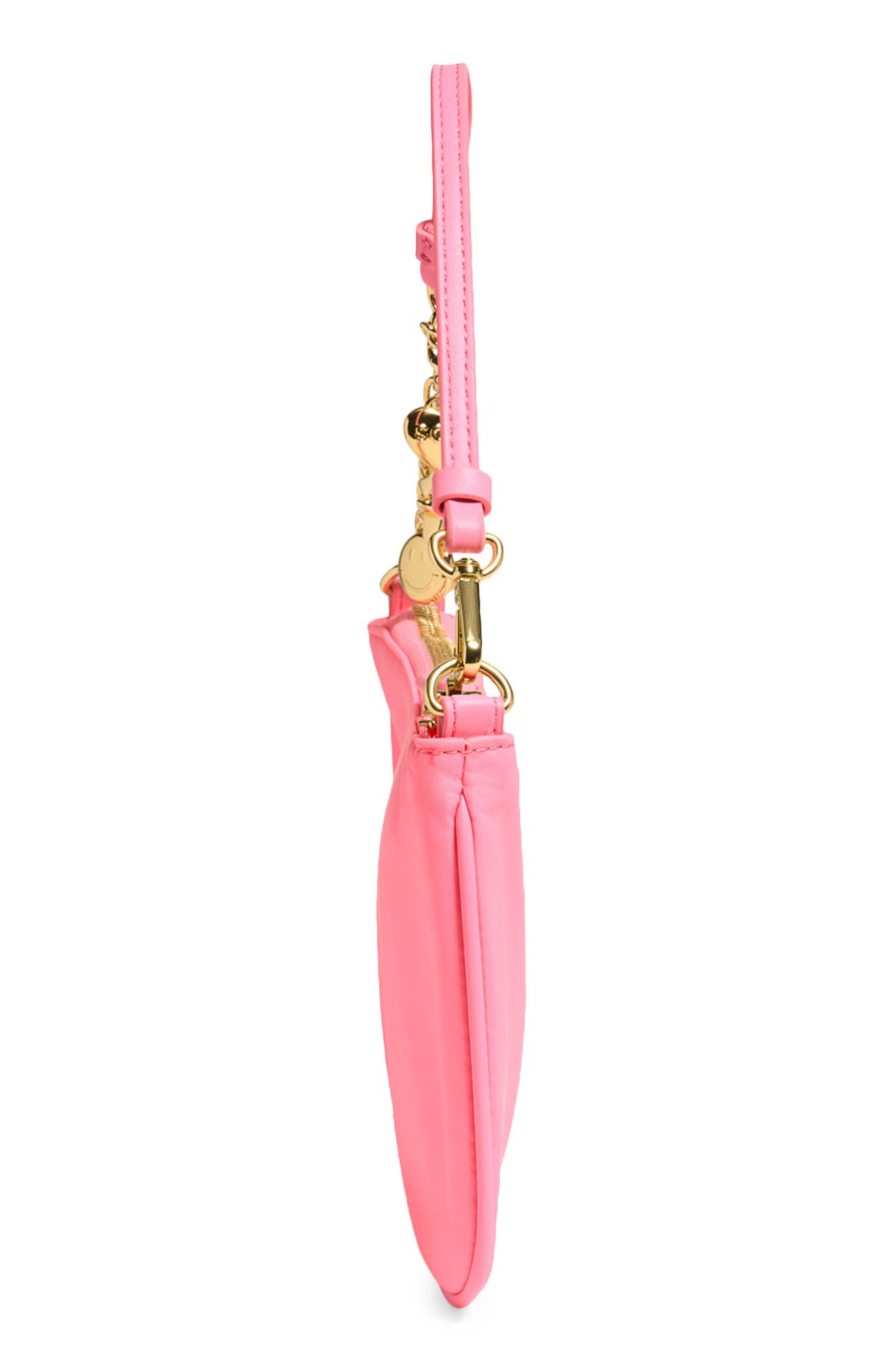 Flat Wristlet Crossbody, Alternate, color, PINK