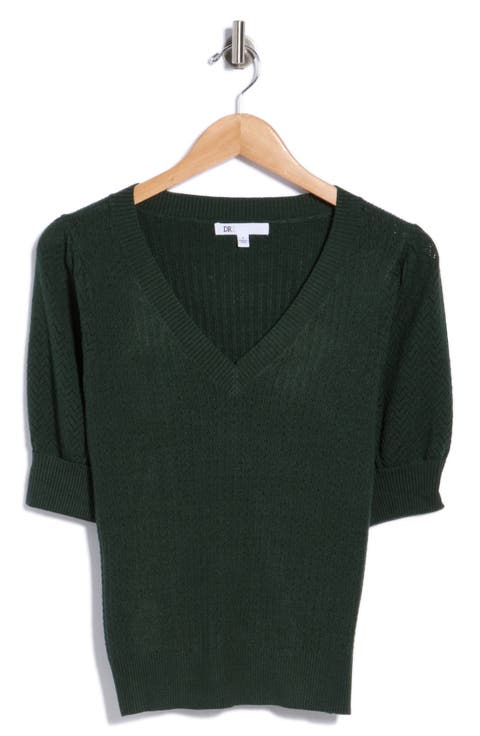 Pointelle Stitch Sweater