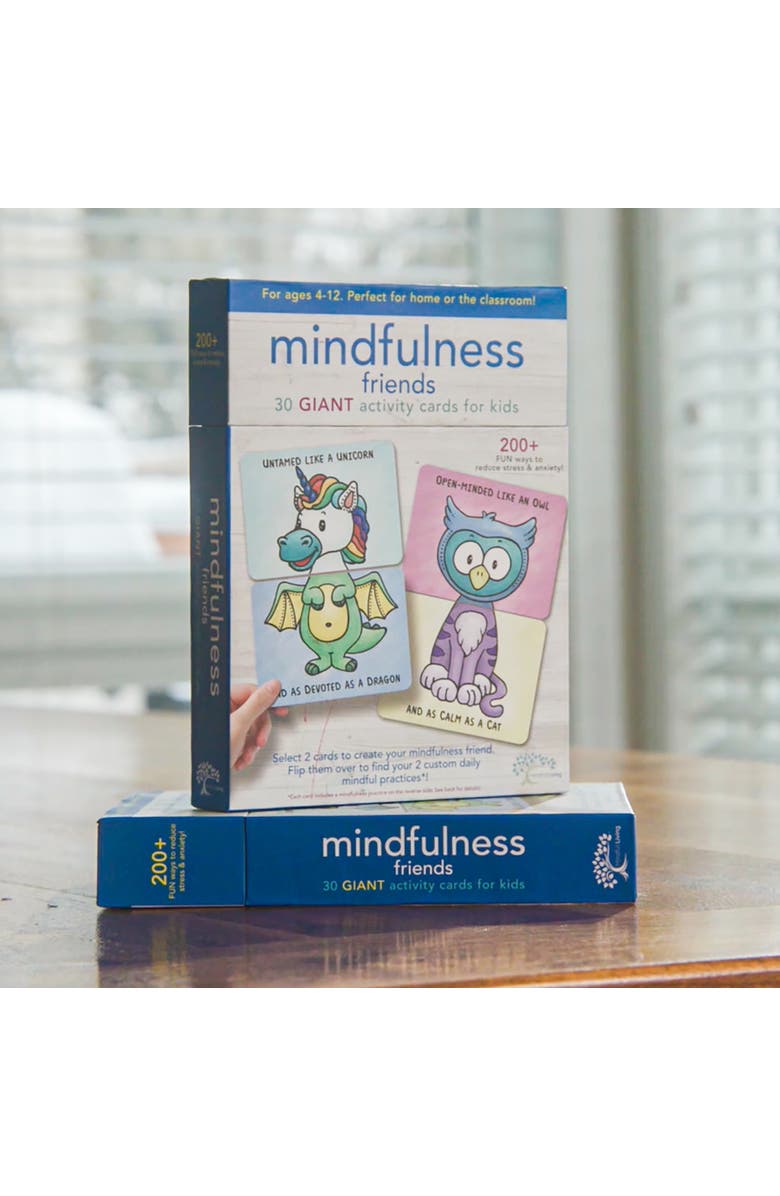 Ambassador Games Mindful Living Mindfulness Friends Cards, Alternate, color, Multicolored