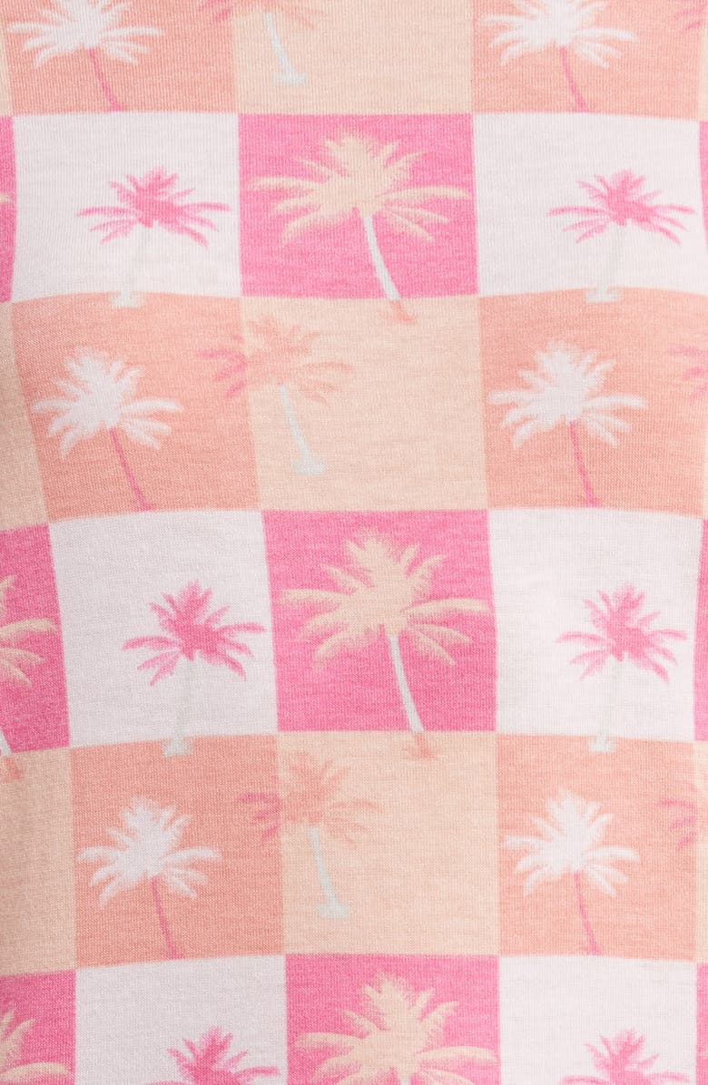 Honeydew Star Seeker Jersey Pajamas, Alternate, color, Sweet Pea Check