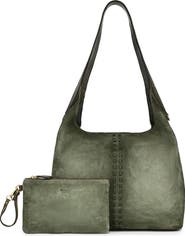 OLD TREND Hydrangea Medium Vintage Ombre Hobo Bag