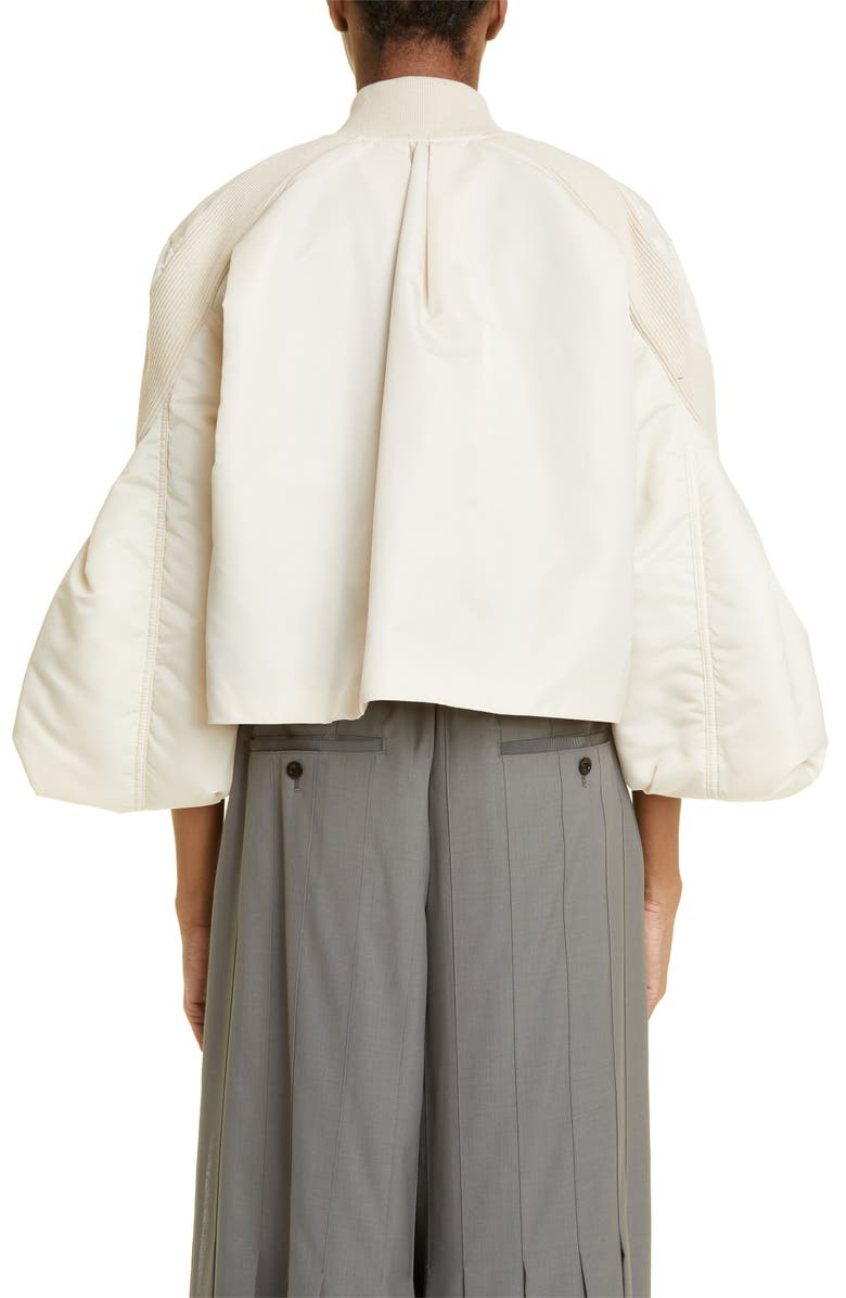 Sacai MA-1 Nylon Bomber Jacket, Alternate, color,