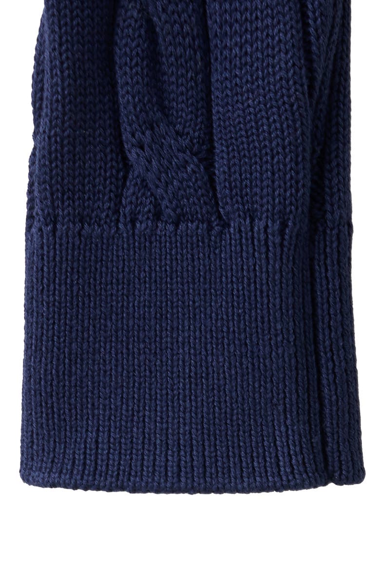 Cable Stitch Sweater, Alternate, color, DARK NAVY