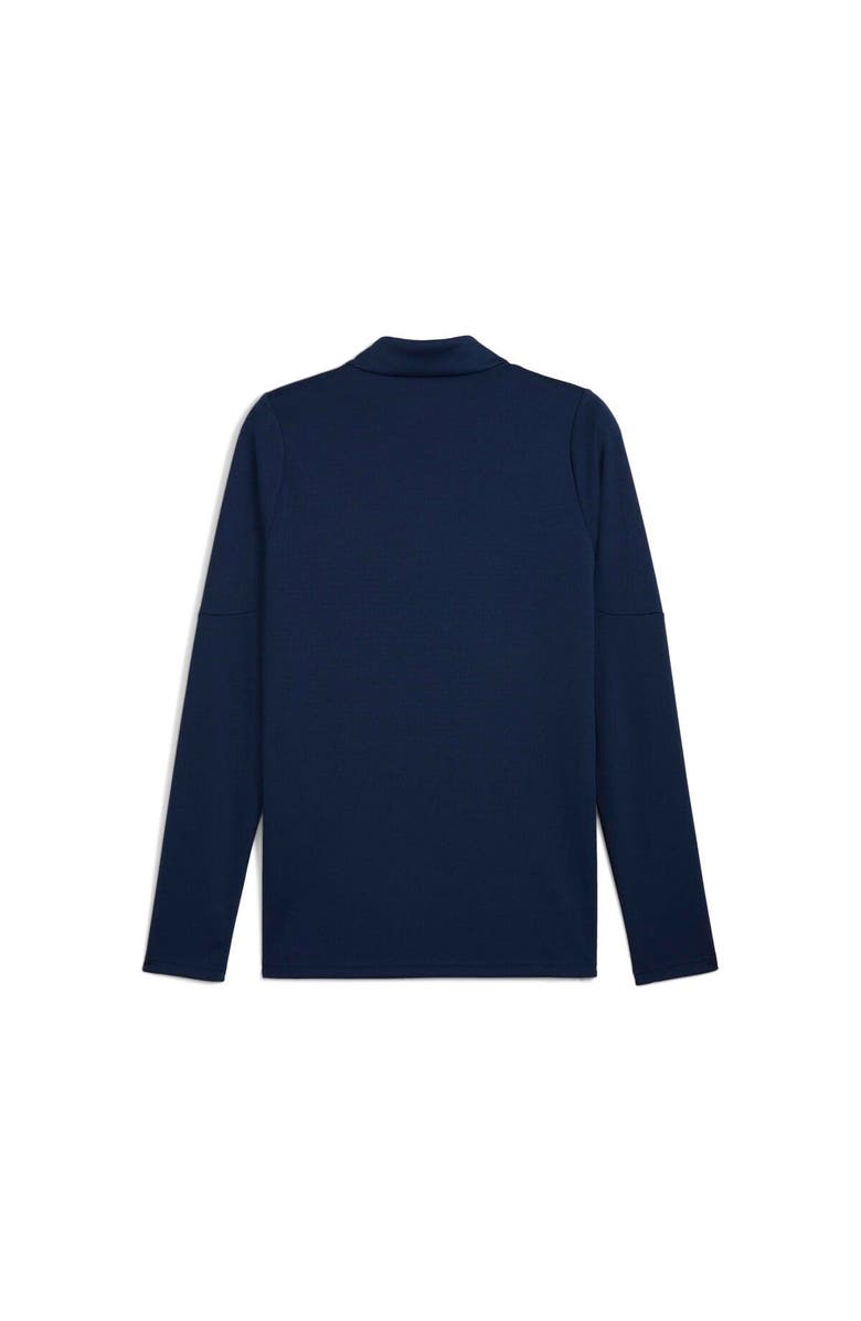 PUMA Men's Puma Blue Portugal National Team 2025 Quarter-Zip Training Jacket, Alternate, color,