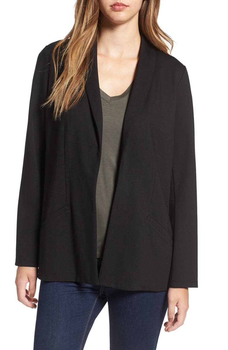 Leith Open Front Boyfriend Blazer, Main, color,