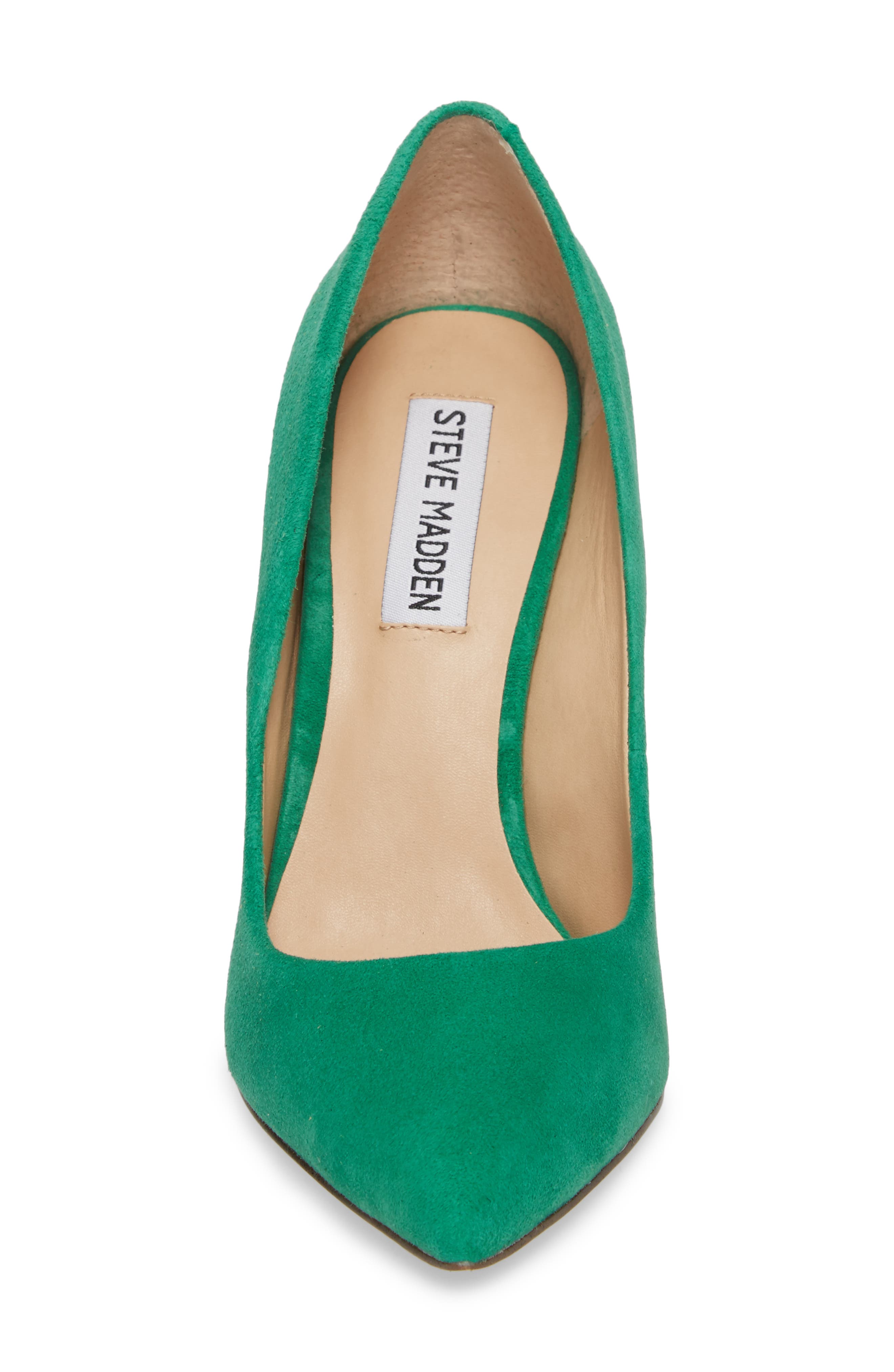 Daisie Pointy-Toe Pump, Alternate, color, GREEN SUEDE