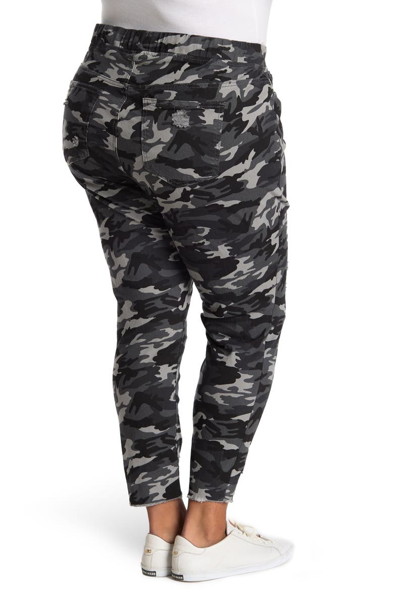 ROYALTY FOR ME High Rise Twill Joggers, Alternate, color, 
