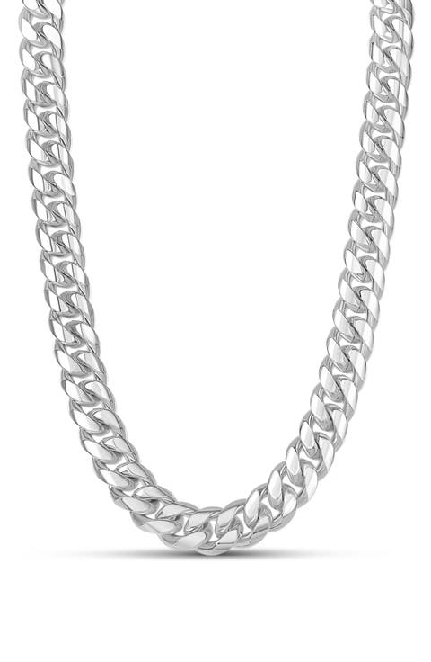 Tori Cuban Chain Choker Necklace