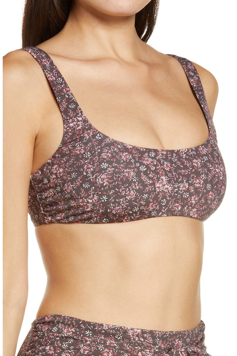 Celeste Bikini Top, Alternate, color, DARK PLUM MULTI